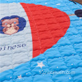 Childaux de coton confortables rampant tapis pour les enfants